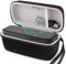 BOVKE Harte Tasche für DOSS Bluetooth Lautsprecher, SoundBox Musikbox Bluetooth Box mit HD Sound und Bass schützende Harte Eva Reise Stoßfeste Tragetasche Abdeckung Aufbewahrungstasche, Schwarz