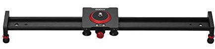 Andoer Motorisierter Kamera Slider 50CM - Dolly Rail aus Aluminiumlegierung für DSLR und Slot Kameras - Fotografie Video Slider mit 11lbs Tragkraft