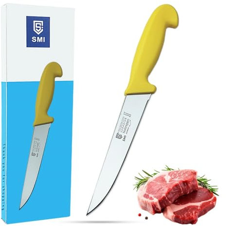 SMI 7 Zoll Kochmesser Solingen Metzgermesser Fleischmesser Stechmesser Schlachtmesser Premium-Qualität Deutscher stahl 1.4116 Solingen/GERMANY