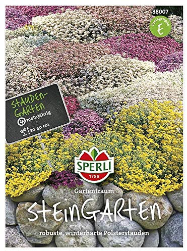 Sperli Steingarten-Staudenmischung 'Gartentraum' | mehrjährig | winterhart | Packung Samen