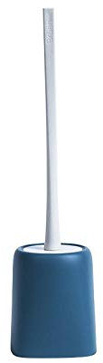 Fottrell Toilet Brush and Holder Tpr Soft Brush Head-Navy_Blue
