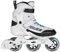 Powerslide Inline Skates Phuzion Radon Freeze 90, in Weiß für Damen, 90mm/83A Rollen, ABEC 5 Pro Kugellager, Art. nr.: 940653 39