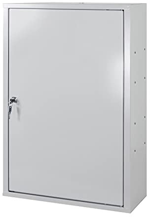 ADB Betriebseinrichtungen GmbH Werkzeug-Wandschrank mit 1 Tür,1 FB,RAL7035/7035