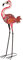 Birendy Riesige schöne Metall Figuren Flamingo 88cm Gartenfigur Dekofigur Metallart (Flamingo v9)