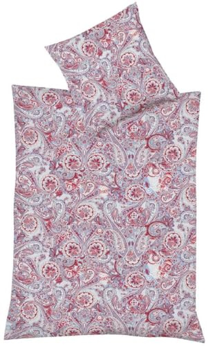 fleuresse Mako-Satin Bettwäsche Modern Classic Littlehampton maritim 1 Bettbezug 200 x 220 cm + 2 Kissenbezüge 80 x 80 cm