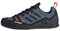adidas Unisex Terrex Swift Solo 2.0 Hiking Shoes Wanderschuhe, Wonder Steel/Core Black/Orange, 41 1/3 EU