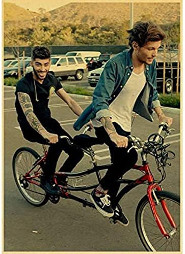 Poster Zayn Malik Musik Sänger Poster Vintage Poster Foto Porträt Bilder Leinwand Malerei Home Decor 50X70Cm Kein Rahmen
