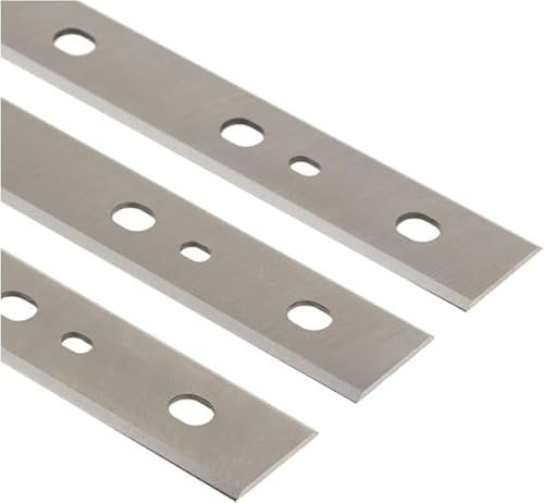 9 lame di ricambio compatibili con Dewalt DW735-2 per pialla, 334 x 22 x 1,5 mm