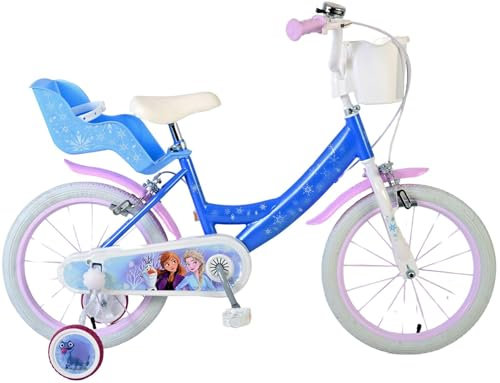 albri Vélo Reine des Neig Bébé – garçon, Bleu Ciel, 16 pollici