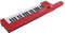 Portable 37 Key Keyboard Piano - Mini Keytar Education Musical Instrument with 32 Note Polyphony, Lithium Battery, Stereo, Multifunctional Keys (BF-3755 red)