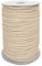 Polyester-Schnur 100m Kordel Seil Bekleidungskordel Makrameeschnur weiche Häkelbindung Ø ca. 6mm, Farbe:571 - creme