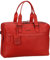 Burkely Damen Minimal Mason Double Zip Laptopbag 15,6'' Briefcase, Rot