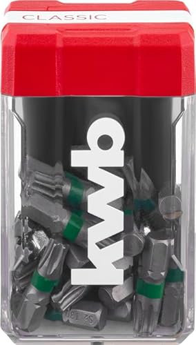kwb Mini-Case Bit-Set T30, 25 pcs. (boîte de rangement, couvercle distributeur, 25x embouts)