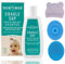 Cradle Cap Treatment Shampoo for Babies Bundle with 125ml Dentinox Baby Shampoo FOR Newborn, Cradle Cap Face Wash Brush & Infant Bathing Soft Comb Bundle By GOOFIIE.