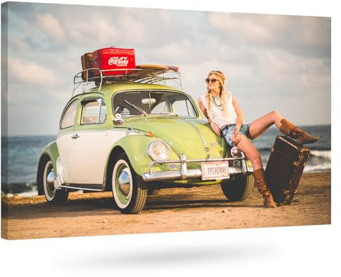 colorland. Leinwand Bilder mit eigenen Fotos 30x20 (Querformat) personalisiert Bild Leinwandbild personalisiert Kunstdruck Personalisierbares Geschenk