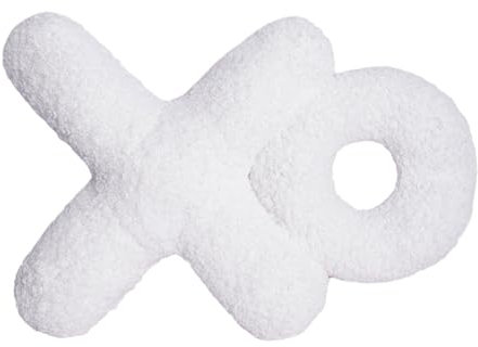 SkyPOOU Love XO Kissen, bunt, Love XO-Form, dekorative Überwurfkissen, PP-Baumwolle, weich, kreativer Liebhaber