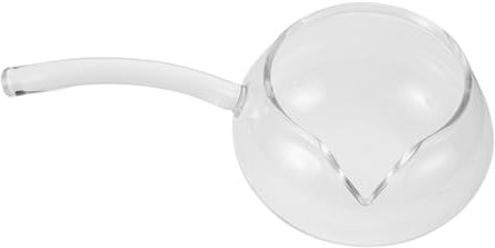 BEBEMOKO Teespender Teekanne Teekessel Teetasse Teetasse Sharing Pitcher Gong Dao Bei Tea Pitcher Chinese Tea Pitcher Chinese Gong Dao Bei Chinese Tea Serving Pitcher Glass Transparent