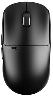 Pulsar Gaming Gears X2 Crazylight Mouse da gioco wireless, ultra leggero, 35 g, interruttore ottico, 32000 DPI, 750 IPS, sensore XS-1, compatibile 8k (nero)