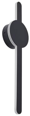 Lindby LED Wandleuchte, Wandlampe Innen Borian (Modern) in Schwarz (1 flammig) - Wandstrahler Wandbeleuchtung Schlafzimmer/Wohnzimmer Wohnzimmerleuchte