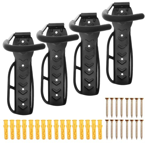 Fahrradhalter,Fahrrad Wandhalterung,4 Stück Fahrradhalterung,Fahrrad Wandhalter,Fahrradhalterung Wand,Wandhalterung Fahrrad,Fahrradaufhängung Wand,Fahrradhalter Wandhalterung,inkl. Montagematerial