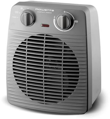Rowenta Compact Power, Chauffage d'appoint, Puissant, Compact, Mode ÉCO, 2températures réglables, SO2212F0
