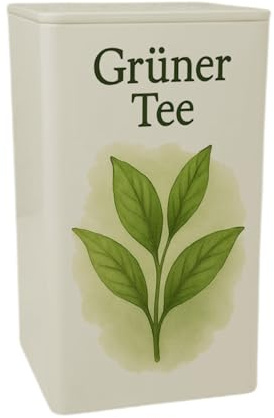 speecheese Tea Harmony Grüner Tee Dose 900ml lustige AufbewahrungsDose 900ml für Teeliebhaber