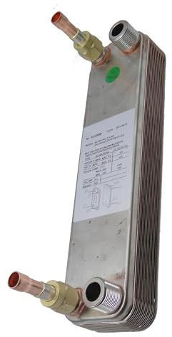 I Kit Scambiatori Di Calore Da 6450 Kcal Del Compressore Abbinato Allo Scaldabagno Con Pompa Vengono Utilizzati For Unità Riscaldamento 24000 BTU O 8 KW Pulizia senza sforzo(E008-001TM)