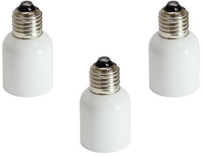 Adattatori E27 standard a Mogul Goliath E39 E40, utilizzare questo adattatore per collegare una lampadina E39/E40 in una lampada standard E27