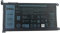 Dell Inspiron 13 5368, 5378, 7368, 7378, Inspiron 15 5568, 7569, 7579, 5578, 5567, 5565, Inspiron 17 5767, 5765 Latitude 13 3379, Vostro 14 5468 42 Wh 3 -Cell Batteria principale Y3F7Y 3CRH3 T2JX4