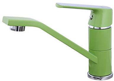 backbayia mezclador monomando lavabo Tap cocina cuarto de baño de fregadero giratorio, verde