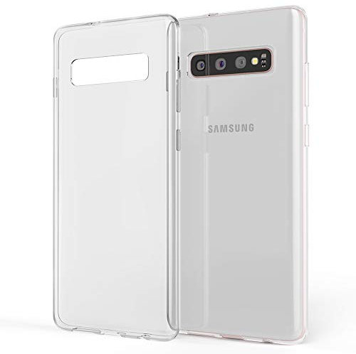 NALIA Hülle für Samsung Galaxy S10 5G - Anti-Gelb & rutschfest - Airflex (Kristallklar & Stoßfestes TPU) - Marke aus Berlin - Handyhülle Case Transparent