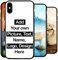 Personalised Phone Case for iPhone XS Max, Add Your Text, Picture, Designs, Business Logo on Shockproof TPU Bumper back Cover Customised Gift idea for Birthday, Wedding, Anniversary, Special Moments