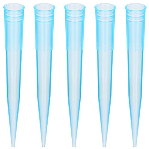stonylab 1 mL Pipettenspitzen, 100 pcs Universal Polypropylen Pipetten Spitzen Labor Klare Pipettenspitzen Flüssigkeitsübertragung für Labor Chemie