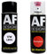 Alex Flittner Designs Autolack Spraydose Set für VW LB9A Candyweiss 2K Klarlack Basislack Sprühdose Spraydosen 2x400ml