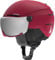 ATOMIC Savor Visor Stereo Skihelm, Dunkelrot, 51-55