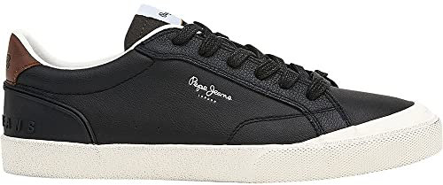 Pepe Jeans Herren Kenton Vintage WM Sneaker, 999BLACK, 40 EU