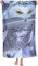 KATATI Eule Strandtuch 90x180 cm, Weich Schnell Trocknen Microfaser Handtücher, 3D Strandhandtuch Eule Badetuch Strandlaken Handtuch, Herren Frauen Badetücher