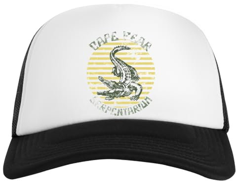 Generisch Cape Fear Serpentarium Weiße Baseballmütze Unisex Snapback