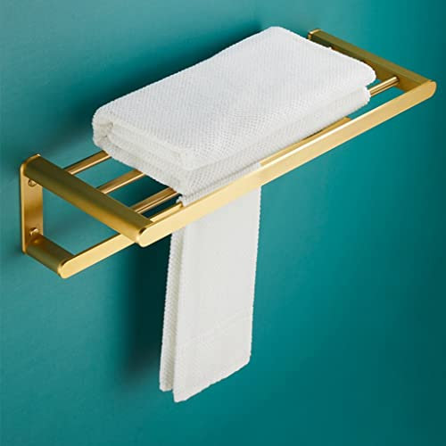 Towel rackRacks de Serviettes, Porte-Serviettes de Salle Den Porte-Serviette Murale, Porte-Serviettes Brossée, Porte-Serviettes de Salle Den, Cintre de Salle Den Murale, Étagère.