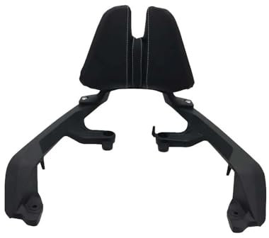 Flachsattel Sattel Sitzbank Motorrad Passagier Rückenlehne Für Forza 750 NSS750 NSS 750 X-ADV 750 X-ADV750 Schwarz Hinten Sitz Rest Passagier Rückenlehne Halterung
