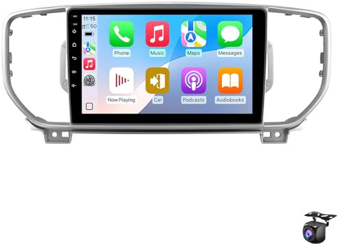 per K-IA Sportage 4 KX5 Android 15 Autoradio 9touchscreen Radio con Wireless Carplay Android Auto WiFi Navigazione GPS Bluetooth DSP FM RDS EQ Telecamera di backup(Size:4 CORE 1+32G,Color:2016-2018)