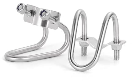 304 Stainless Steel Double U-Shaped Pipe Clamp