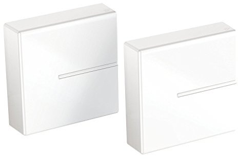 Meliconi 480525 Ghost Cubes Cover White Stapelbare Kabelkanal weiß