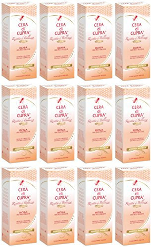 Lot de 12 CUPRA Crème Tube Rose Poils Secches 75 ml Entretien du visage