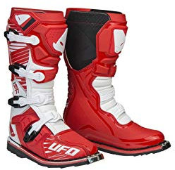 UFO - Stivali Obsidian rosso/bianco, taglia 41