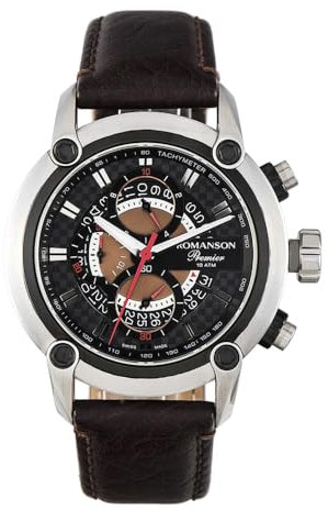 Romanson Premier PL2642HM1DA32W Herrenuhr Chronograph