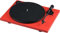 Lettore di dischi Pro-Ject Primary E OM NN - Qualità sonora pura e facilità d'uso, Plug & Play, bassa distorsione - estrema stabilità - Rosso