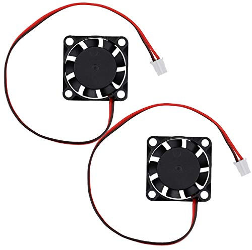 GDSTIME 2 Pack 25mm 5V Fan - Mini 25x25x7mm 2-Pin Brushless DC Cooling Fans for Aroma Diffuser Projector Incubator