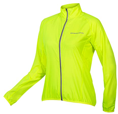 Endura Damen Fahrradjacke Pakajak neon-gelb L