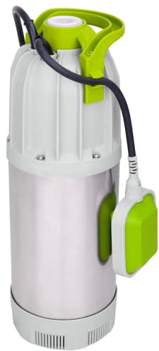 BONERVA | ACQUA PLUS 40 CLEAN INOX Bomba sumergible multietapas de plástico con carcasa de acero inoxidable | Potencia 1000W | 5.500 L/H | 4 BAR Presión máxima | 10 Metros Profundidad máxima